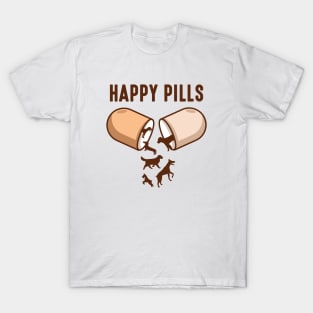 Happy Pills Dogs T-Shirt